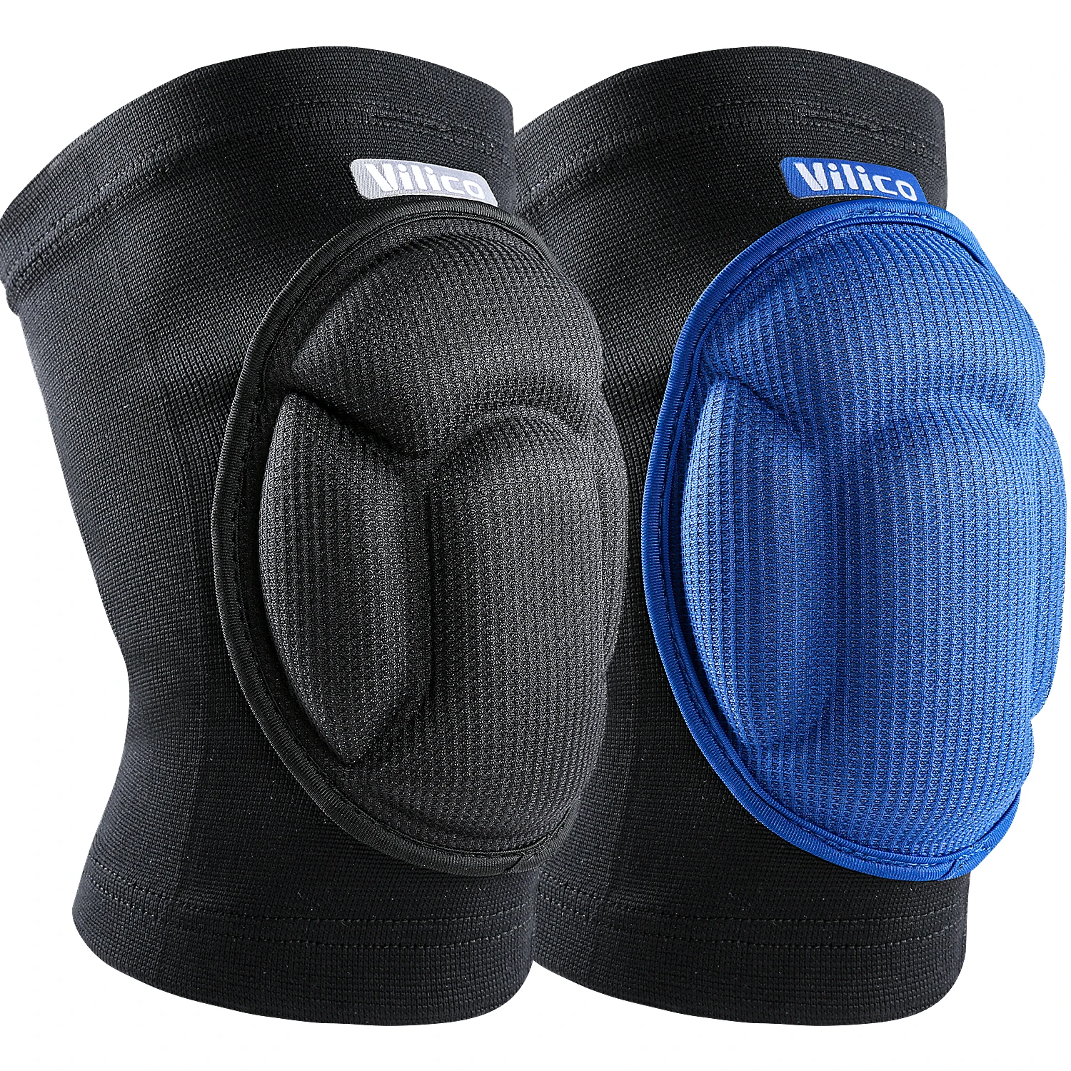 

1/2 PC Collision Knee Pads Fitness Basketball Running Cycling Sports Knee Protection Anti Slip Outer Shell Thickened Knee Pads