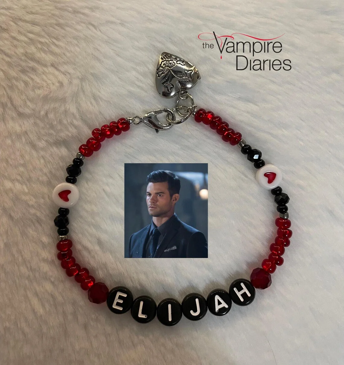Y2K Jewelry The vampire diaries inspired beaded bracelets Damon, Stefan Salvatore, Klaus, Elijah Mikaelson, Enzo, Kai Parker