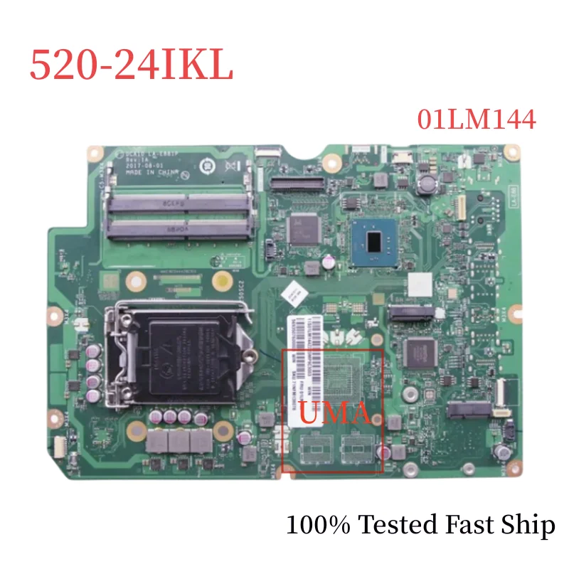 

LA-E881P For Lenovo Ideacentre AIO 520-24IKL Motherboard 01LM144 DDR4 Mainboard 100% Tested Fast Ship