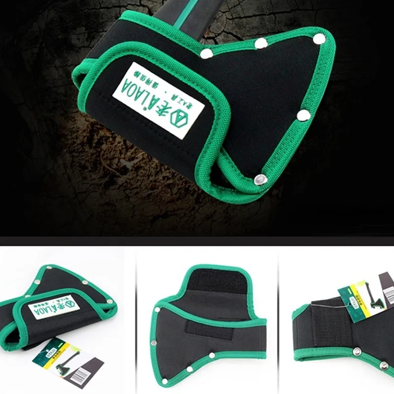 1/2 Uds cubierta de cabeza de hacha funda Oxford para cinturones de 6mm Protector de hoja de Camping no incluye hacha de alta calidad