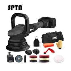 Éventuelles TA-Polisseuse de voiture sans fil, 18V, 5 pouces, 15mm, vitesse variable, avec batterie 4000mAh