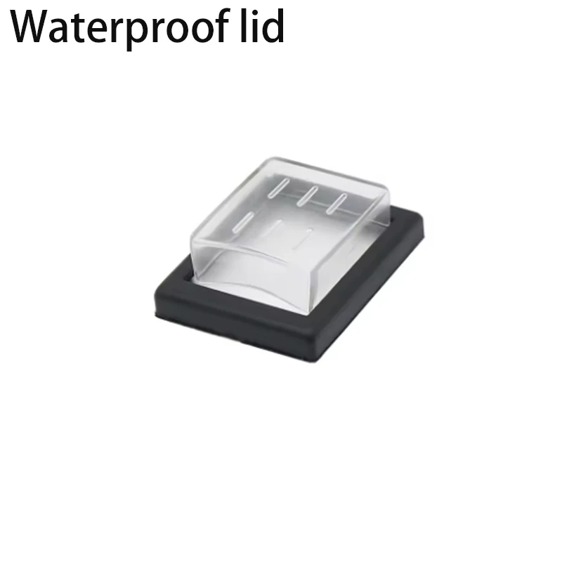 1PCS Waterproof lid KCD8-6PIN Rocker Switch 15A 250V Double Control ON-OFF Boat Power Switch for Marine Applications