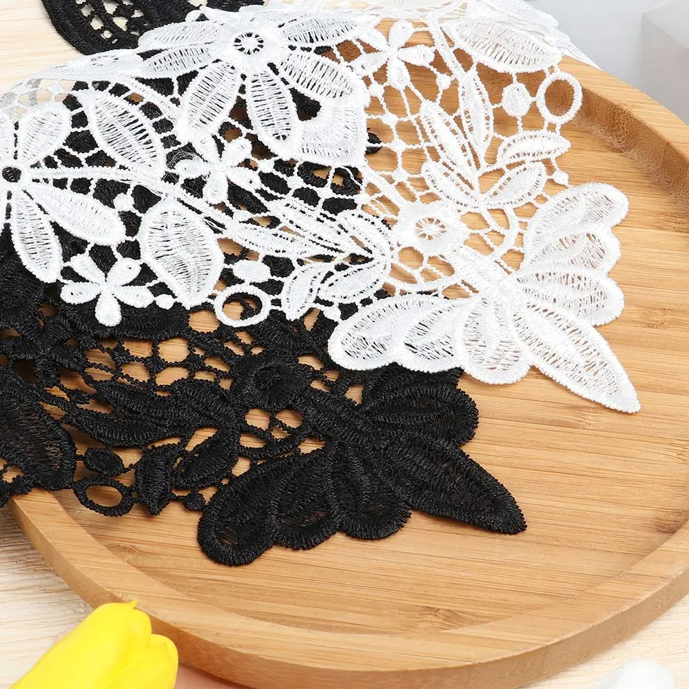 Wedding Dress Accessories Underwear Ornament Collar Neckline Accessories Embroidered Lace Lace Fabric Applique Embroidery