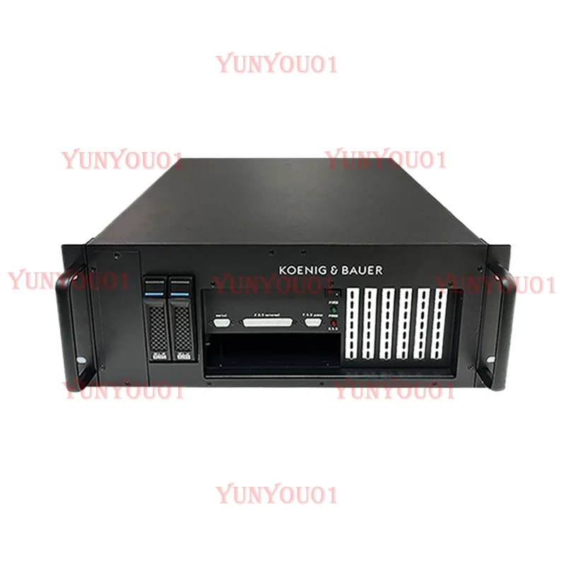 

19 inch 4U rack mounted 2-port hot swappable storage chassis ATX server industrial computer chassis