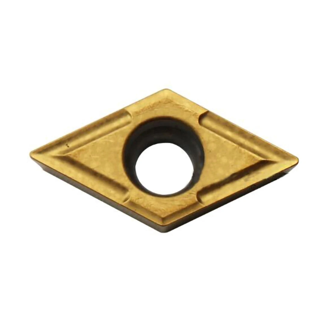 Original DCMT070202 DCMT070204 DCMT070208 DCMT11T302 DCMT11T304 DCMT11T308 24 PS T9125 NS530 AH725 Carbide Inserts CNC Tool DCMT