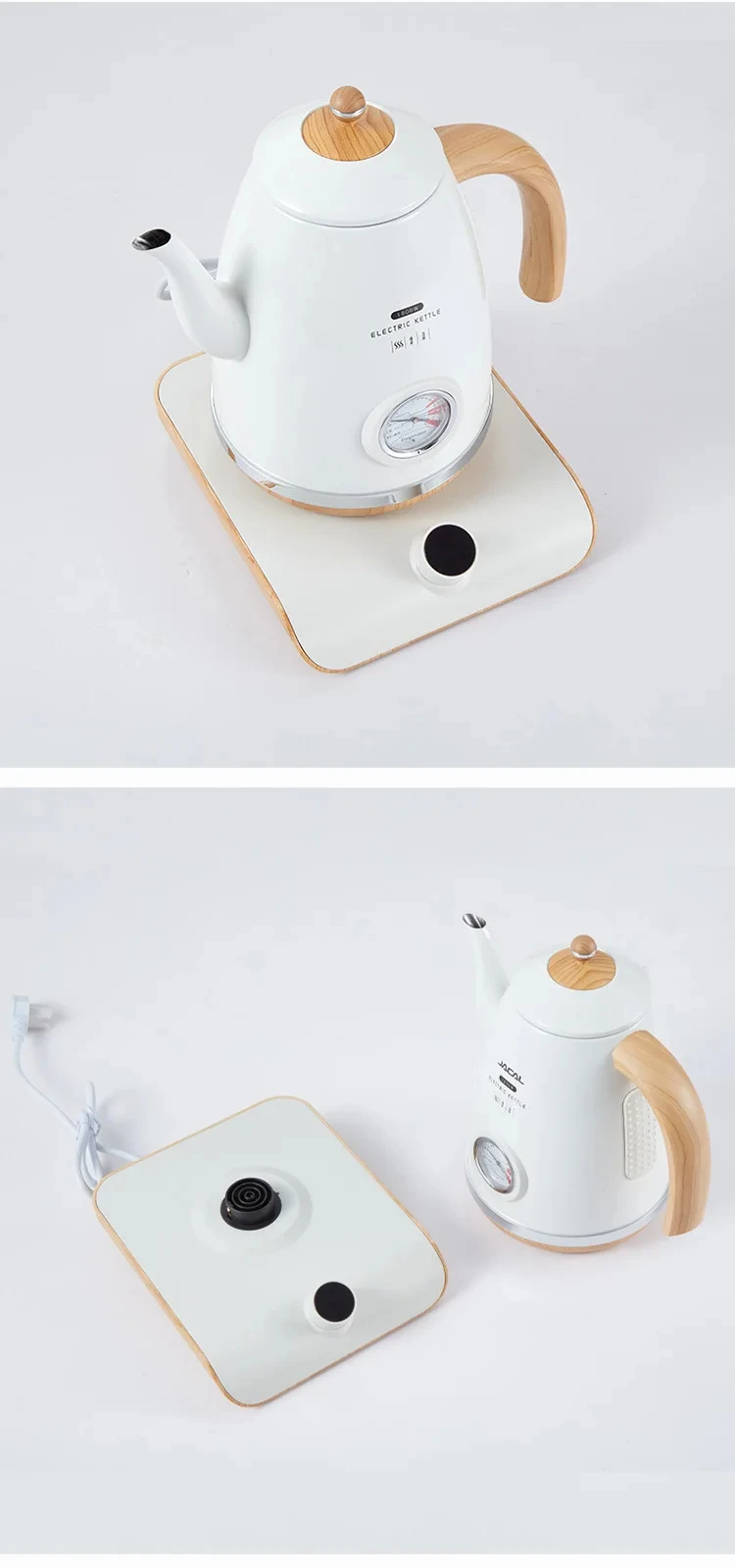 220V 1.7L 304 stainless steel electric water kettle for tea and coffee with temperature control