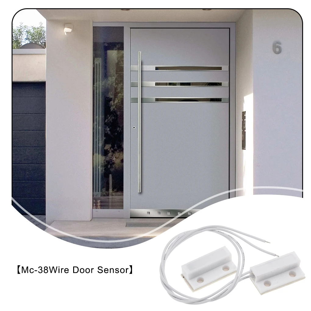 MC-38 Sensor Surface Mount Security Randomly Magnetic Bell Switch Protection Switches Home Equipment Fittings Device