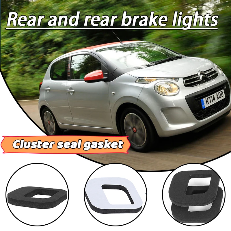 Car Rear Tail Light & Third Brake Light Gasket Seal For Citroen C1 Toyota Aygo Peugeot 107 Self Adhesive Seal