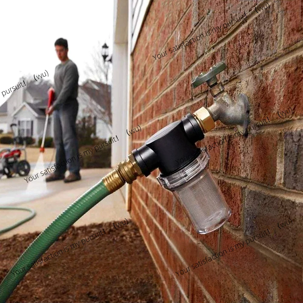 for Pressure Washer Inlet Water Sediment Filter Attachment 100 Mesh and 40 Mesh Screen 2 Pcs O-Ring Garden Hose Filter