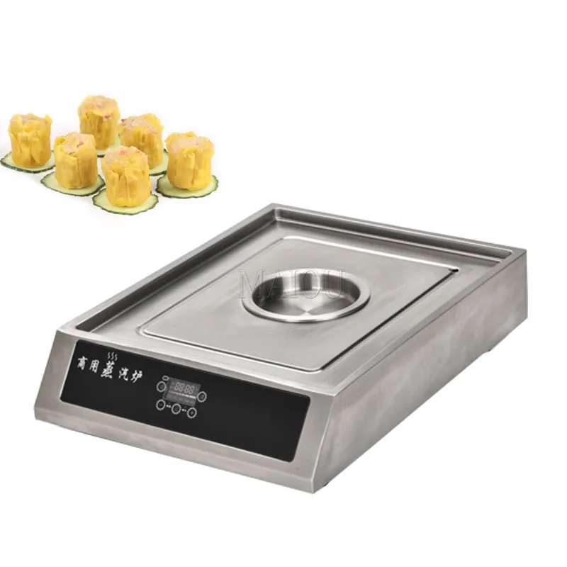 

Пароварка с четырьмя отверстиями, машина для приготовления булочек из нержавеющей стали, настольный электрический котел, вареные печи/Baozi, пищевая печь