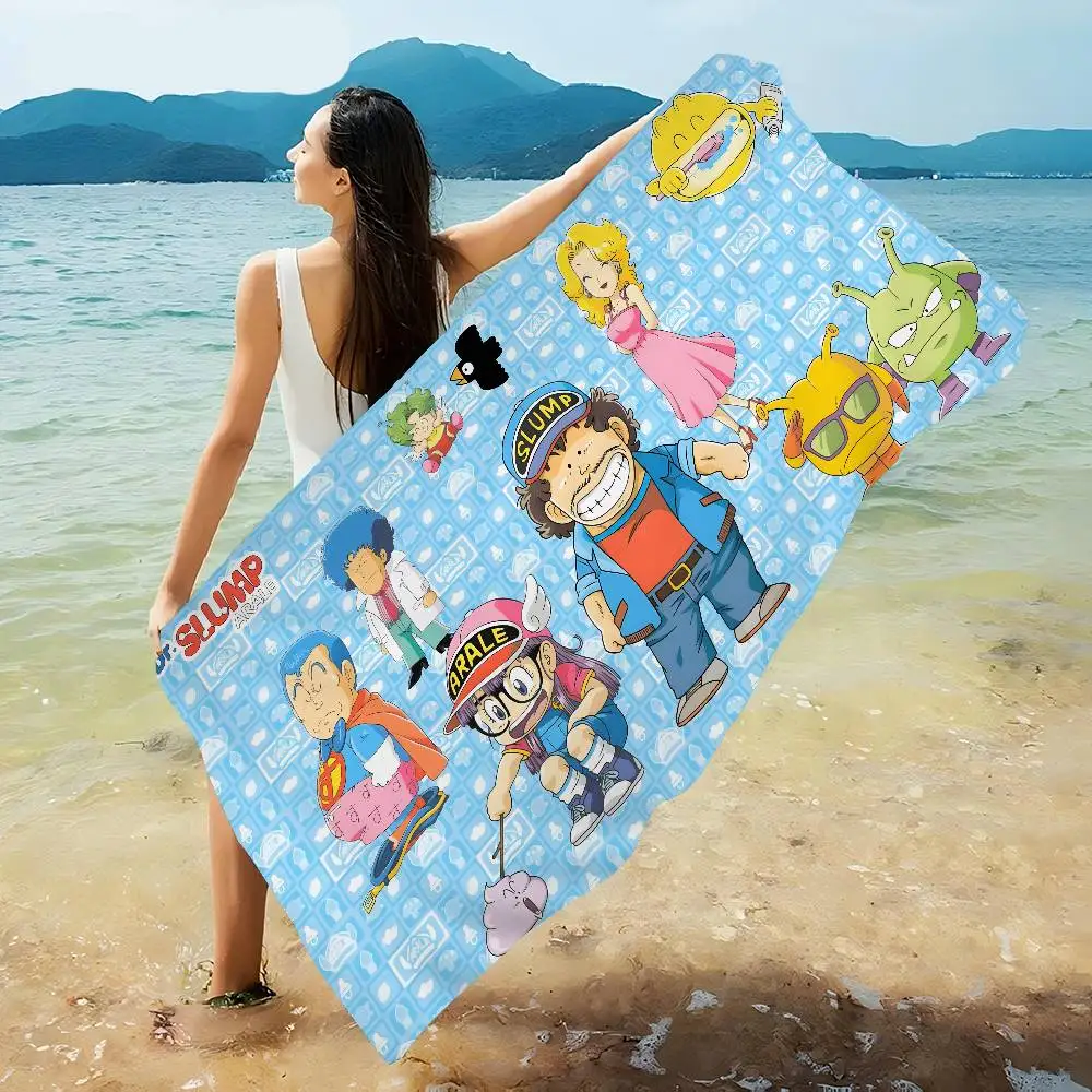 Dr Slump Anmie Microfiber Beach Towel Absorbent Quick dry Soft Yoga Swimming Resort Mountain Climbing Towel