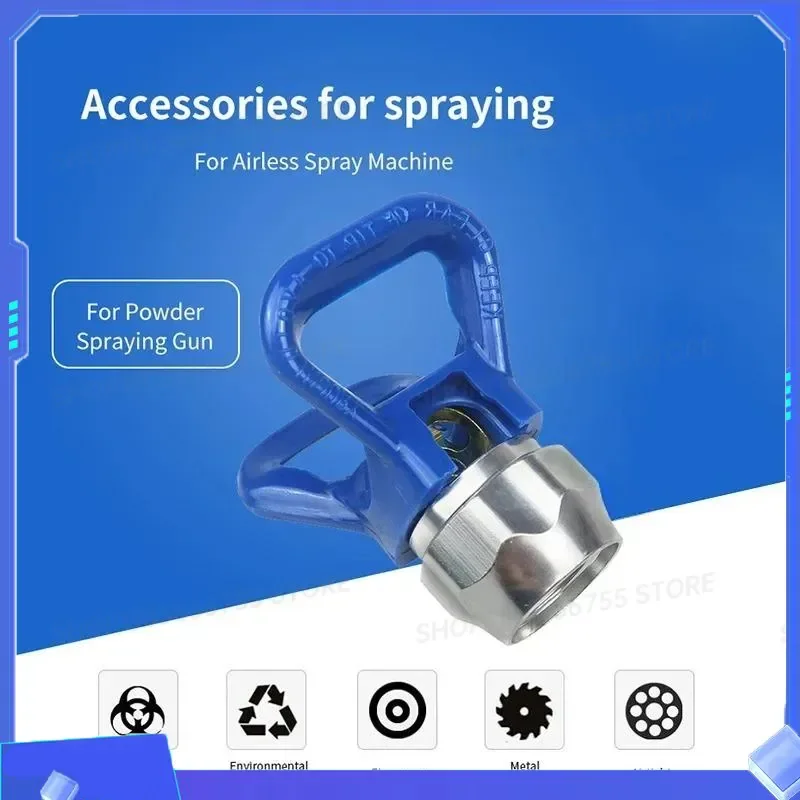 for 7/8 Nozzle Holder for Low Pressure Tips Airless Paint Spray Gun Tip Guard Base Sprayer Airbrush Accessories