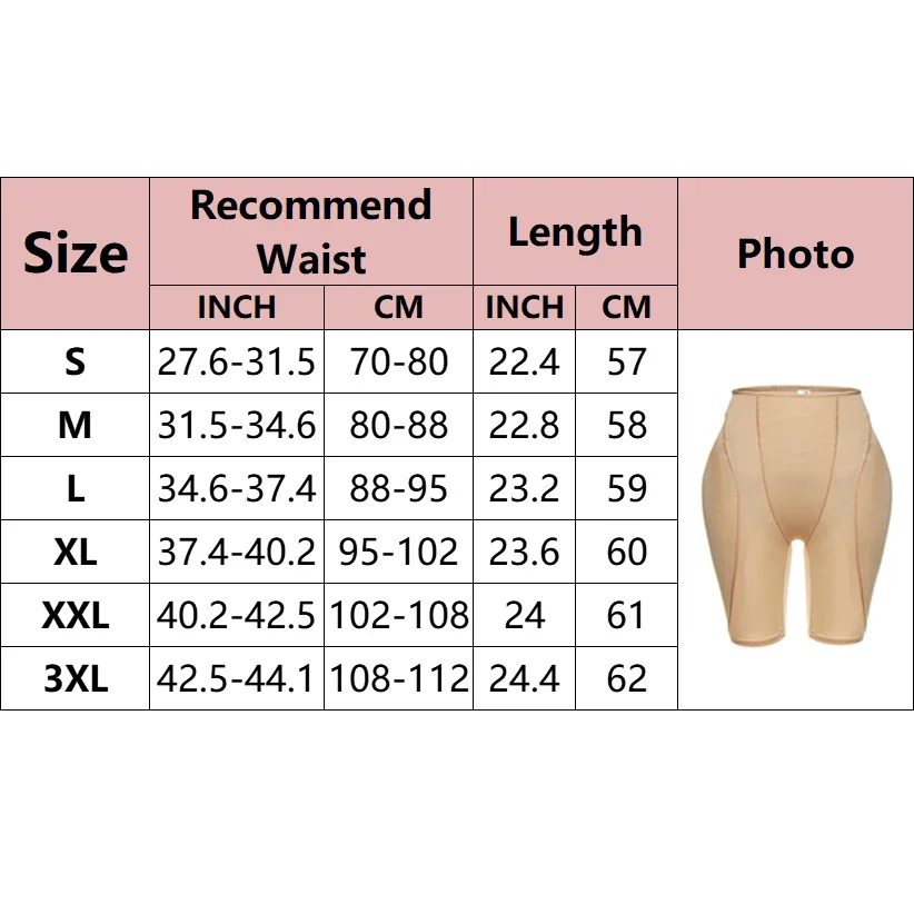 BBL Shapewear Butt Lifter Panties Women Hip Shapewear Panties Sexy Body Shaper Push Up Hip Enahncer Padded Fake Ass Pants