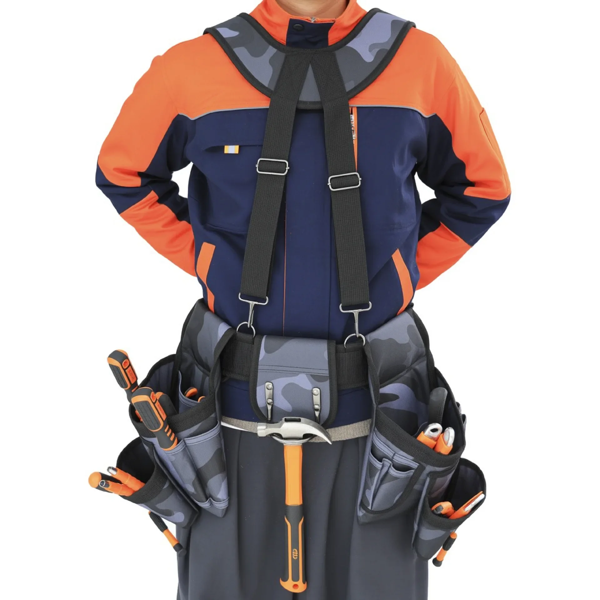 Sling-Style Tool Bag Belt Multifunctional Multi-Pocket Portable Tool Storage Bag Master Installation Belt Multi-pocket Portable