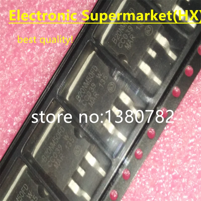 Free Shipping 10pcs-50pcs STB20NM50FD STB20NM50 20NM50 B20NM50FD TO-252 IC In stock!