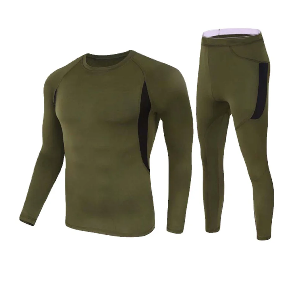 Mege Tactical Uniform Winter Thermal Underwear Sets Outdoor Quick Drying Tactical Long Johns Military Compression Fitness clothi