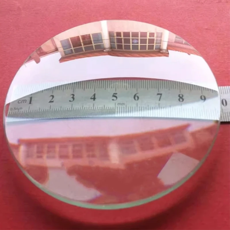 Convex Lens Diameter 10cm Focal length 280mm Double Convex Glass Φ100mm Physical Optics Experiment