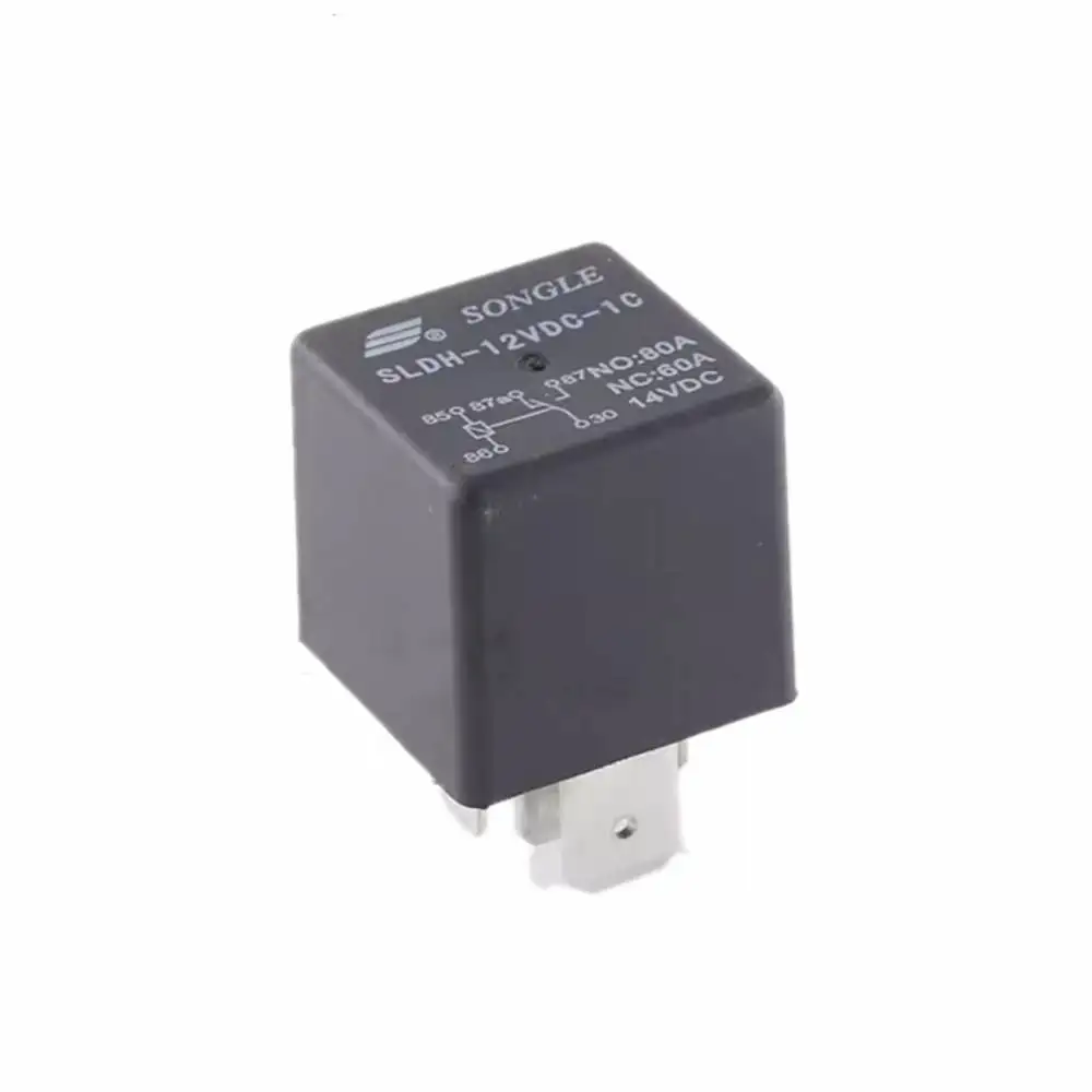 10pcs relay SLDH-12VDC-1C a set of conversion 60A14VDC 5 feet wide pin socket type 4142