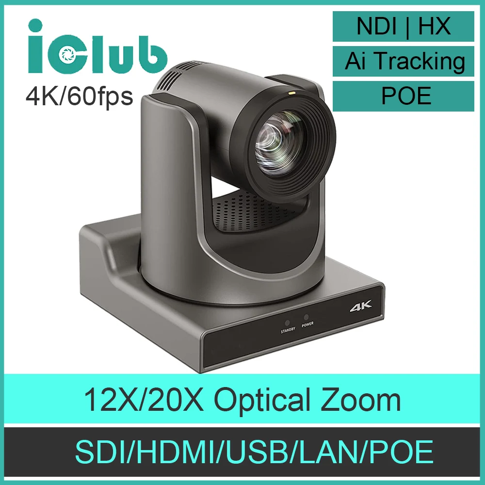 4K Ptz Ndi Camera 6…