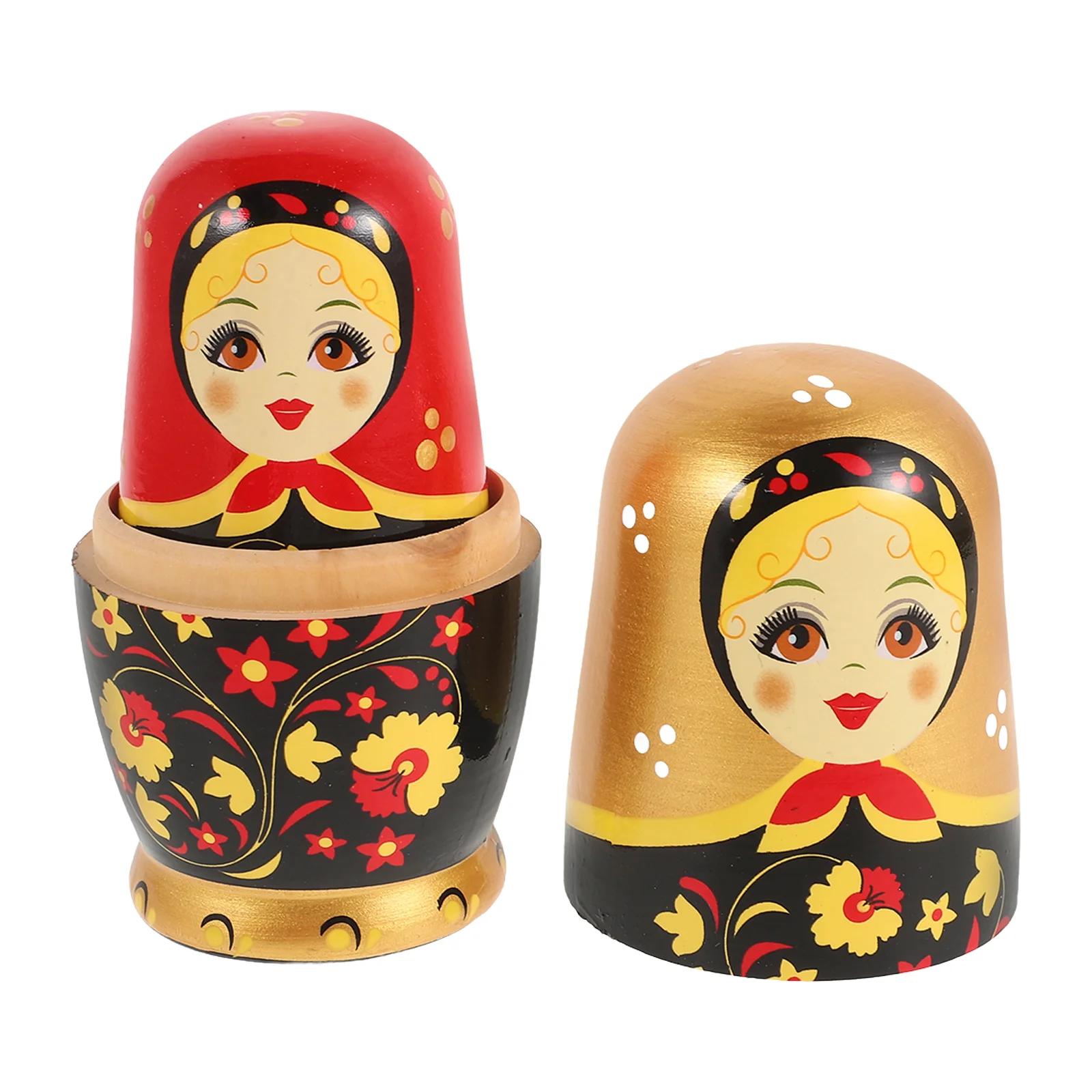 Matryoshka Russian Toys Stacking Nested Nesting Dolls Wooden Animals Child Kids