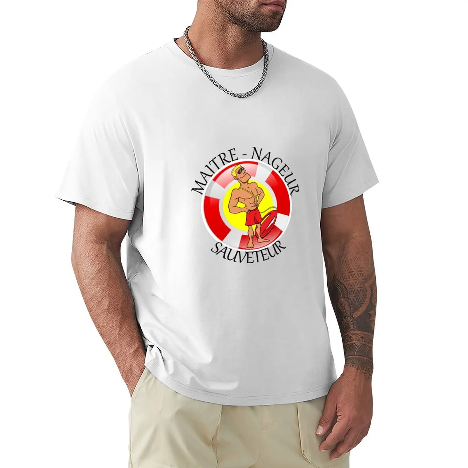 

Футболка Lifeguard Master, кавайная одежда, футболки, тяжелые футболки, мужские футболки