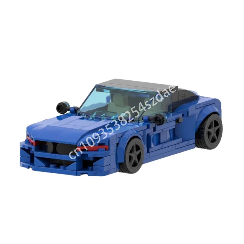 

342pcs MOC BMWes Z4 G29 serie M Blue City Champions Super Car Building Blocks Educational Creative Kids Christmas toy Gift