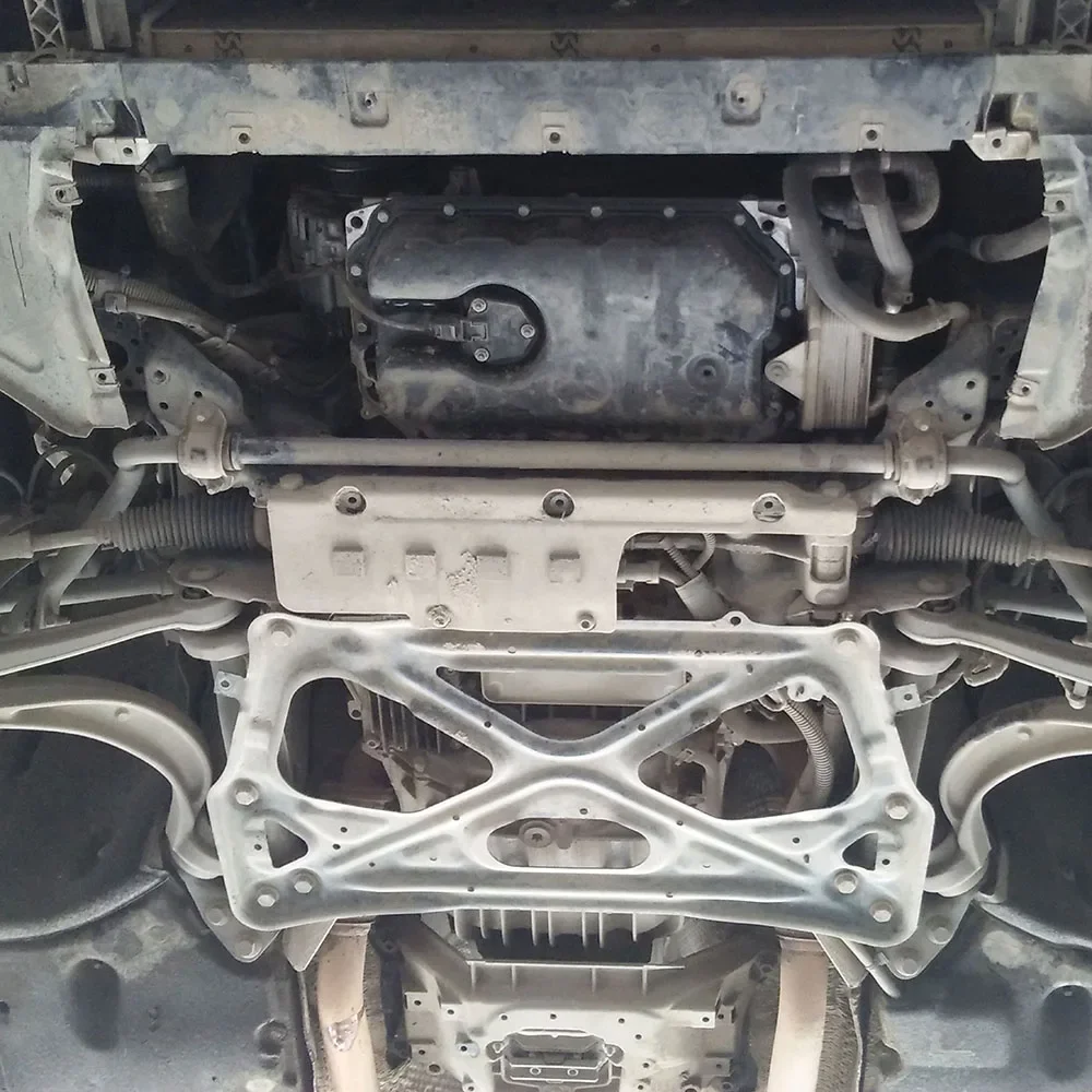 Protector debajo del motor protector contra salpicaduras guardabarros placa de cubierta guardabarros Protector para Audi A7 2013 - 2018 2.0T 2.5T 3.0T