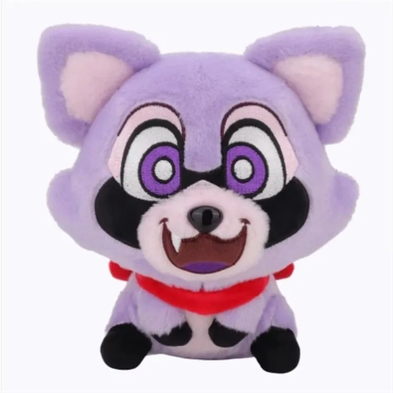 新品の紫色の子猫のぬいぐるみ - ふわふわで抱き心地の良いぬいぐるみ、ユニークなカラーデザイン、女の子への素晴らしいギフトの選択肢