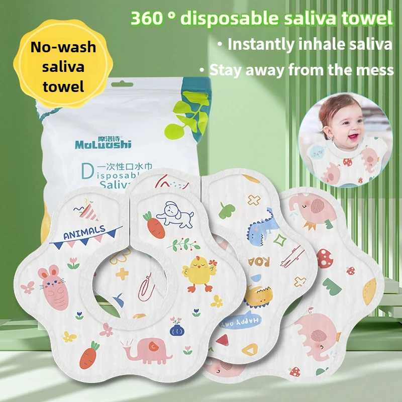 

В упаковке 10 одноразовых детских нагрудников с героями мультфильмов, 360 г. ° молочная слина против прядки, масло, незаменимая для путешествий, дома, отдыха на природе