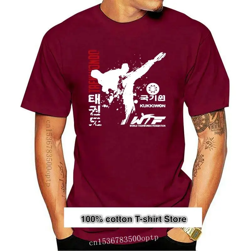 Camiseta divertida de personaje para hombre, camisa de Taekwondo, informal, fresca, ventas en línea, 2024