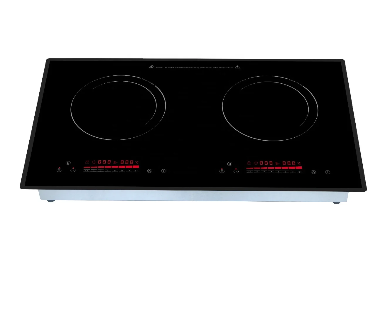EGO Half Bridge Market Multi- Hob Vetro Ceramic Stove Commerical Induction 2 Burners Cooker