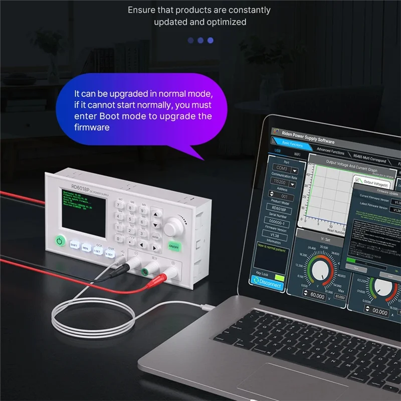 T24C RD6018P-W 5 أرقام عرض تيار مستمر خطوات قابلة للتعديل أسفل الجهد موفر طاقة تنظيمي محول فرق الجهد أداة إصلاح الكمبيوتر المحمول #2
