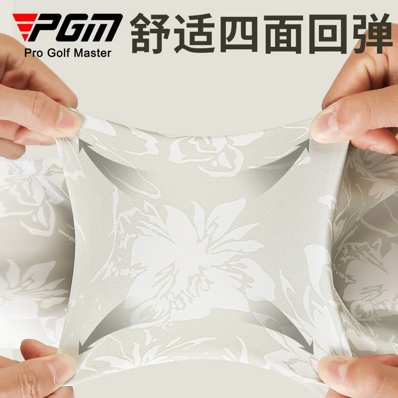 PGM 2025 golf clothing men's short-sleeved t-shirt spring and summer quick-drying digital printed clothes top polo shirt