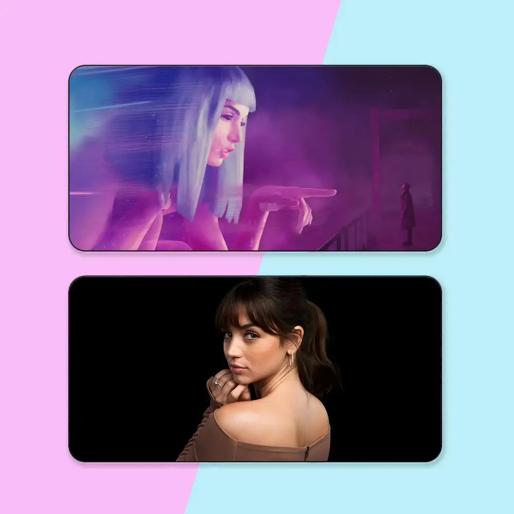 

Ana de Armas Коврик для мыши Резиновый коврик для мыши Компьютерный ноутбук Официальная настольная игра Супер цветной принт Эстетический большой модный роскошный коврик