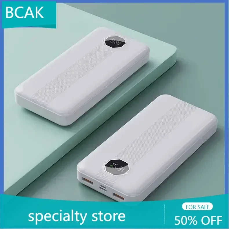 BCAK/Brand Store بنك الطاقة الخارجي 10000MAh 200000 mAh شحن سريع للغاية مزود طاقة متنقل محمول مناسب للهاتف المحمول