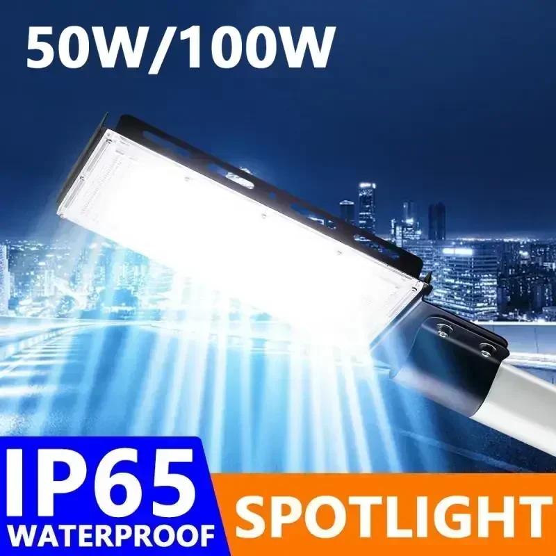 Imagem -04 - Impermeável Ip65 Led Floodlight Projetor ao ar Livre Luz de Inundação Refletor Spotlight Iluminação da Lâmpada de Rua ac 220v 100w 50w 100w