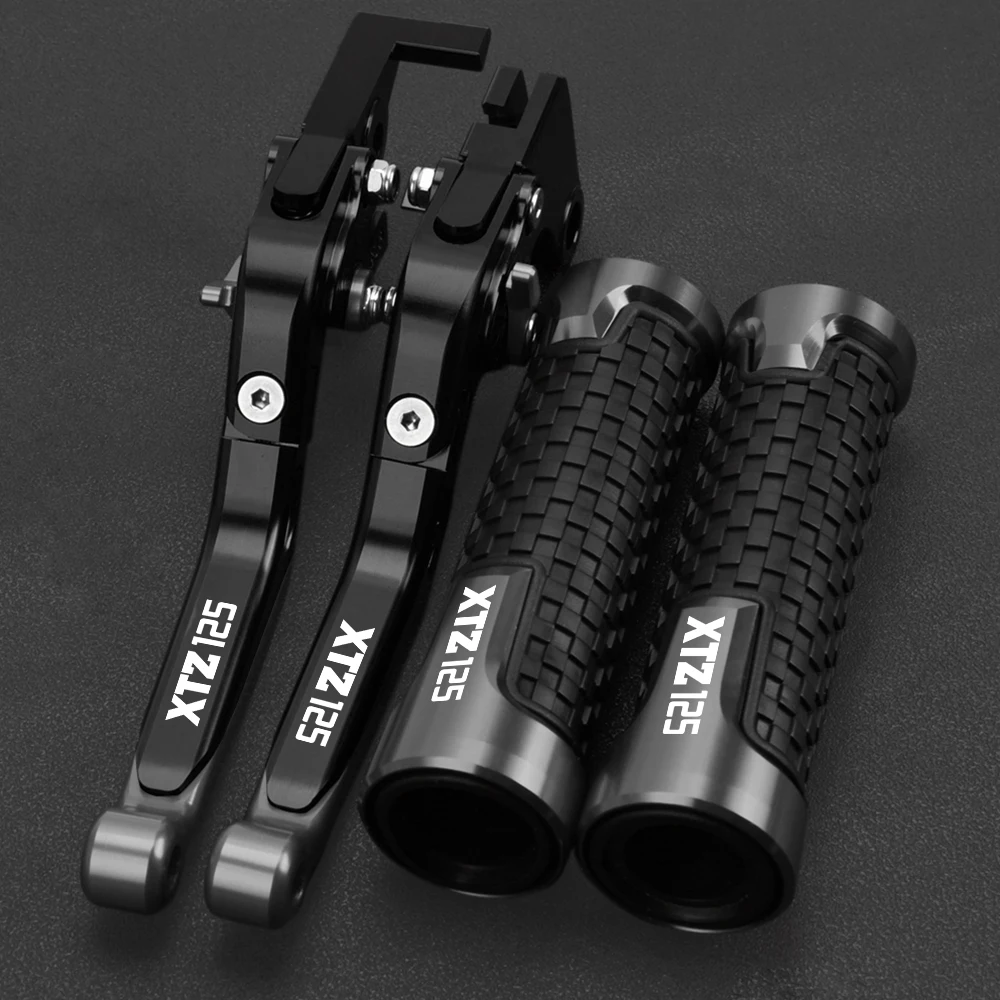 

XTZ125 Motorcycle Adjustable Extendable Moto Brake Clutch Levers Handle For Yamaha XTZ 125 2003-2016 2004 2005 2006 2007 2008