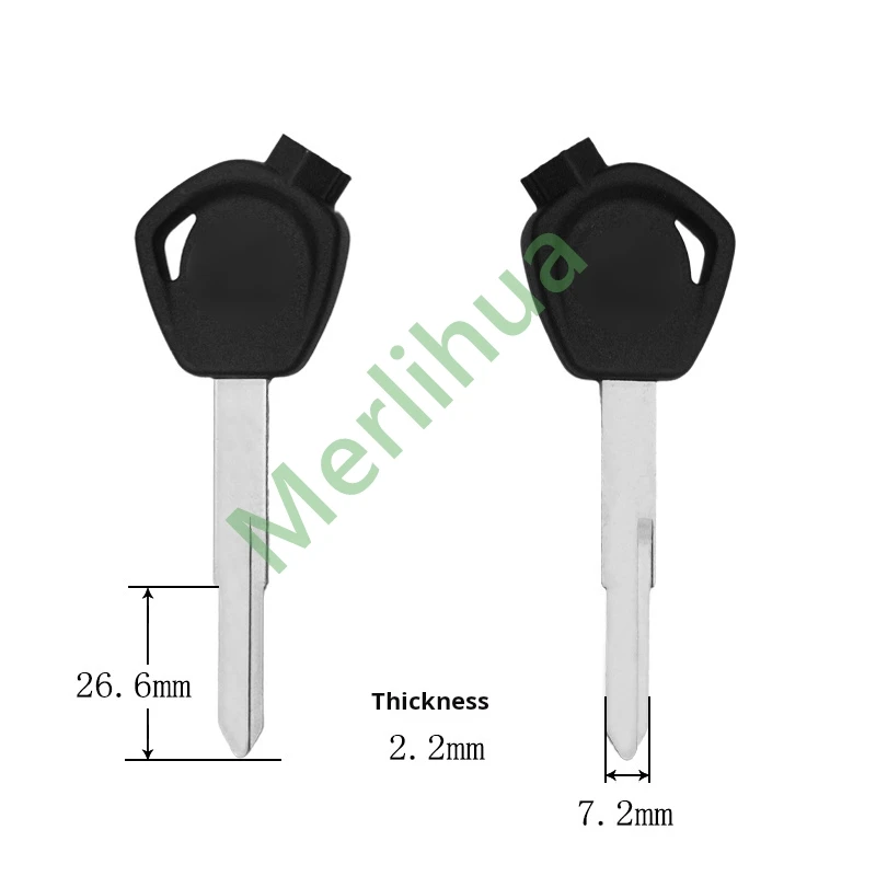 Honda motorcycle key, suitable for: Honda motorcycle key Wuyang Honda short left and right single.(including magnet)