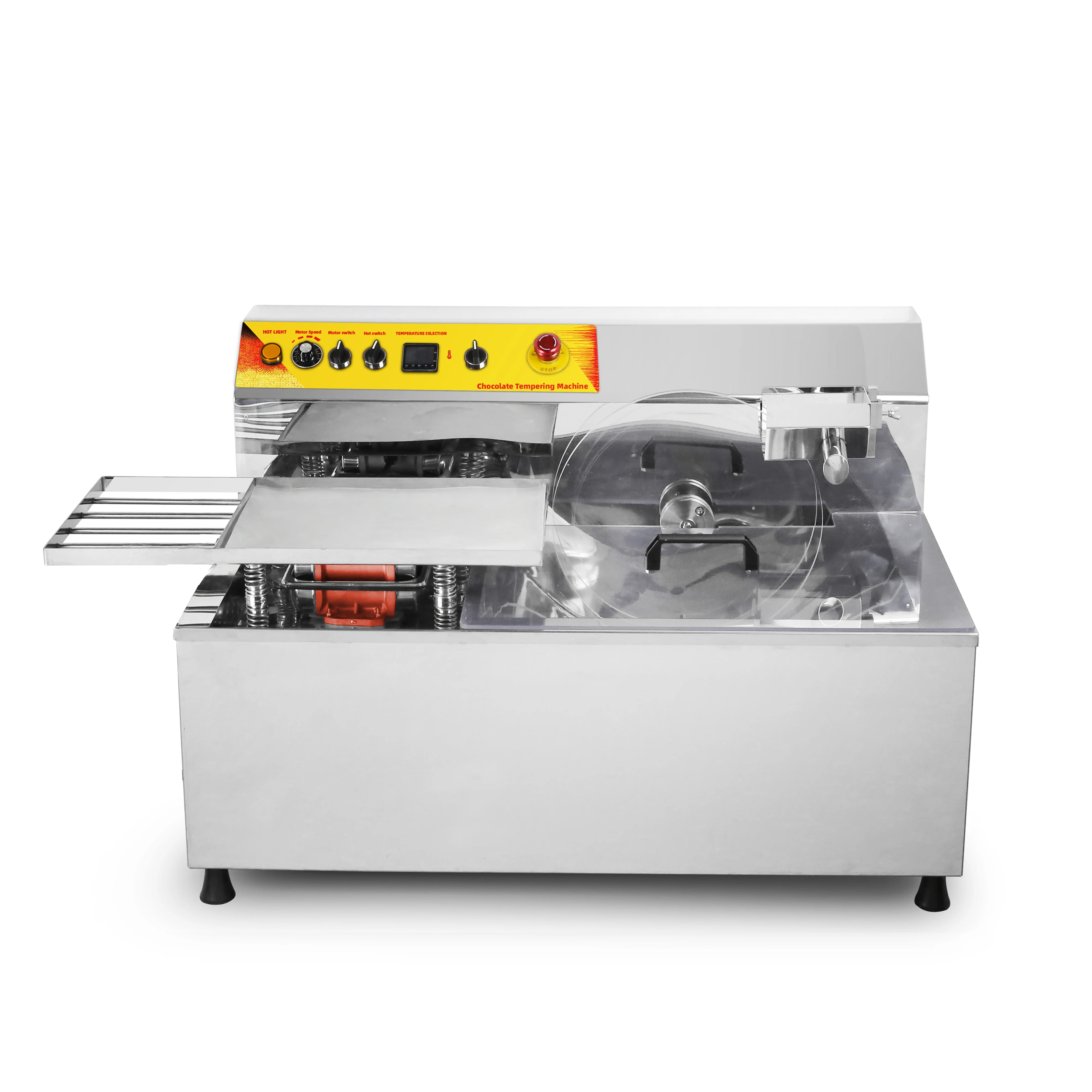 NP353 Multi-function Chocolate Melting/Tempering/Coating Making Machine Vibration Table Molding Melting Machine