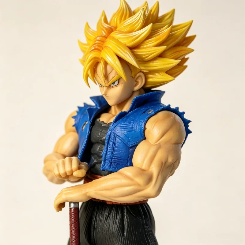 25cm/9,84 Zoll Dragon Ball Z Future Trunks Actionfigur PVC-Statue DBZ Anime Sammlerstück Modell Spielzeug Geschenk