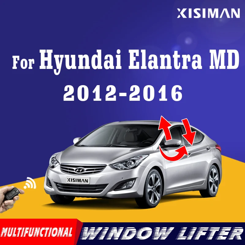 

Для Hyundai Elantra MD автоматический модуль стеклоподъемника автомобиля/функция складывания зеркала, аксессуары для оконного подъема