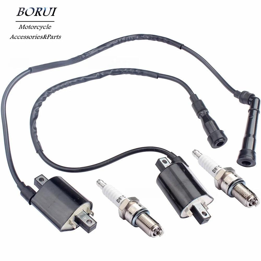 

Motorcycle Ignition Coil and Spark Plug for YAMAHA V STAR 650 XVS650A 4VR-82320-00-00