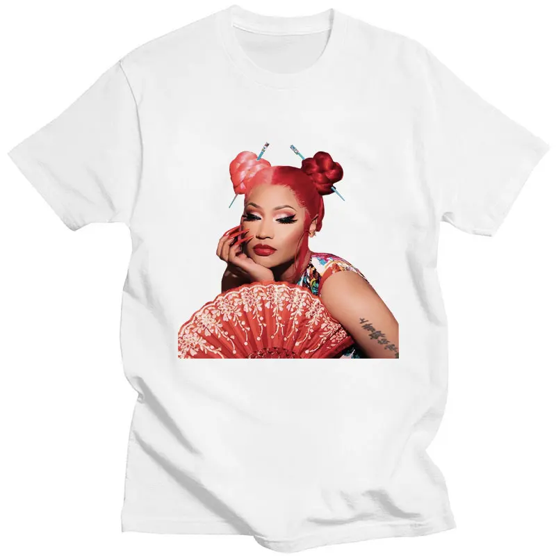 Nicki Minaj Red Buby Da Sleeze Graphic T Shirt Vintage Hip Hop Casual T-Shirt Men Women Cotton Oversized Popular Street T-shirts