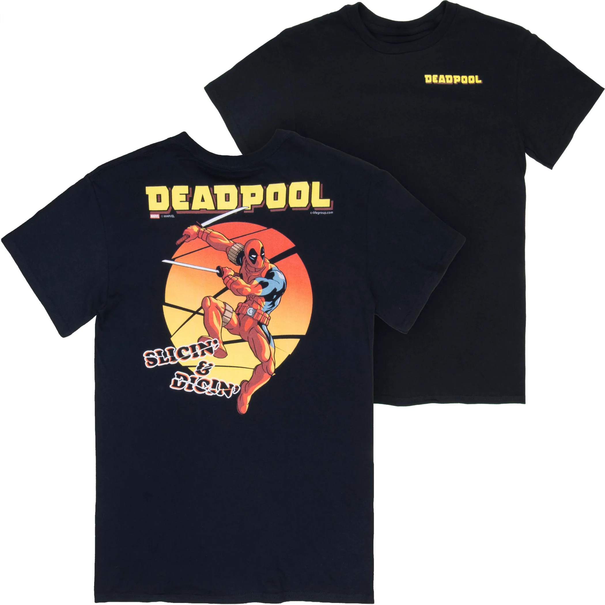 تي شيرت رجالي أسود بنمط ديدبول مع الطباعة للخروج من الطريق، الطالب الذي يذاكر كثيرا ووضعات متعددة مروحة مارفل من كاريكاتير البطل الخارق