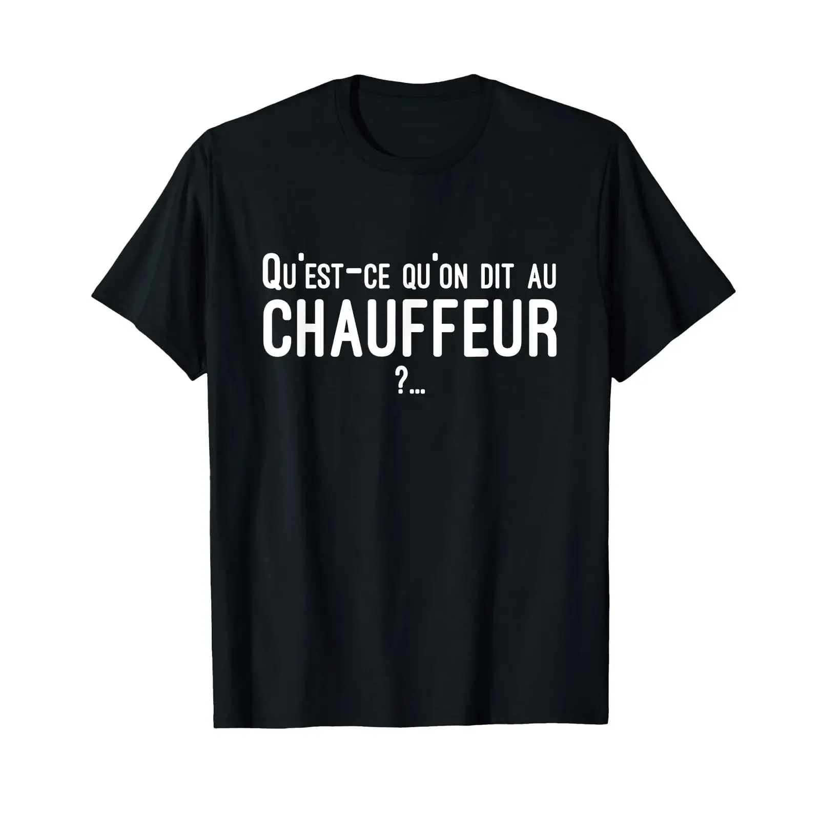 What do we say to the driver replica cult T Shirt Black S vintage Washed Breathable Slightly Stretched Comfortable homme