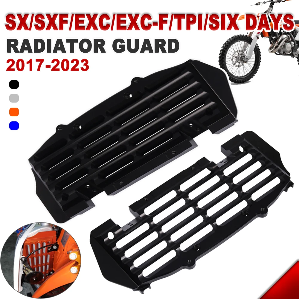 

Защита радиатора для KTM SX SXF EXC EXC-F TPI Six Days 125 250 350 450 500 EXC 125, аксессуары для мотокросса, защита решетки радиатора