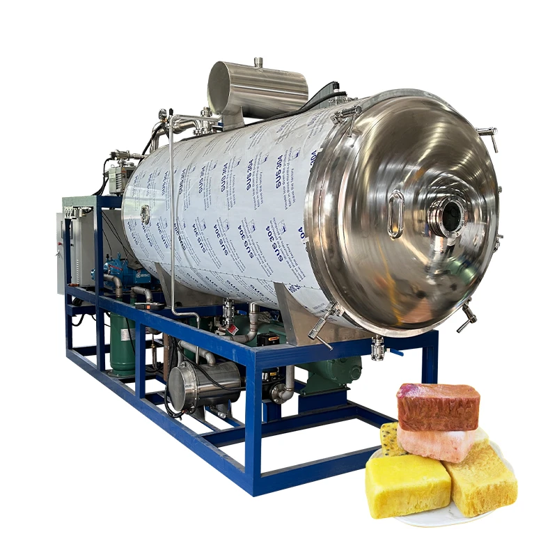 Industriale 2m2 20kg 3m2 30kg 5m2 50kg Laboratorio Liofilizzatore Alimenti per Animali Domestici Frutta Verdura Liofilizzatori Macchina per Liofilizzazione