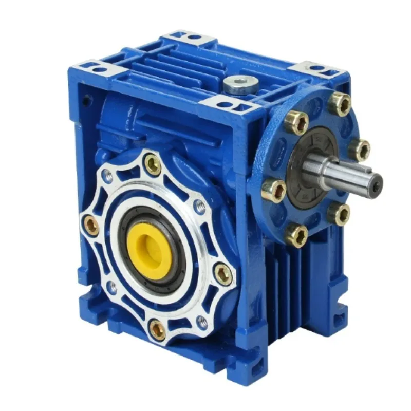 Manual Self-locking Worm Gear Reducer, 90-degree Right-angle Hand Winch Gearbox, Torque Drive