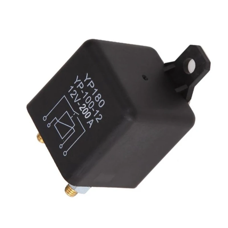 High Current 4 Pin Car Relay 12V 200A Car Truck Motor Automotive Relay Continuous Type Automotive Relay Normally Open