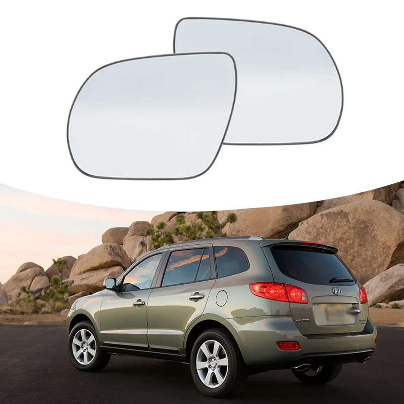 

For 09-12 Hyundai SANTA FE IX55 Veracruz Reversing Lenses Rear View Mirrors Reflectors